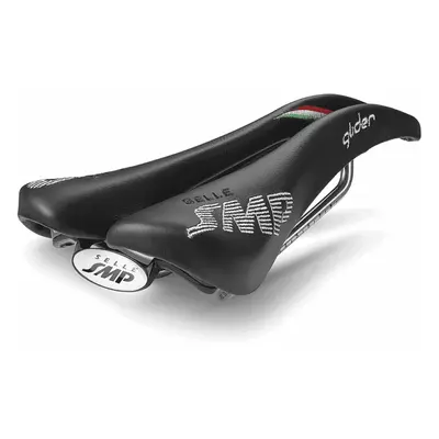 Sella Glider Nero 2018 in Pelle e Acciaio per MTB, Strada e Gravel - 290g