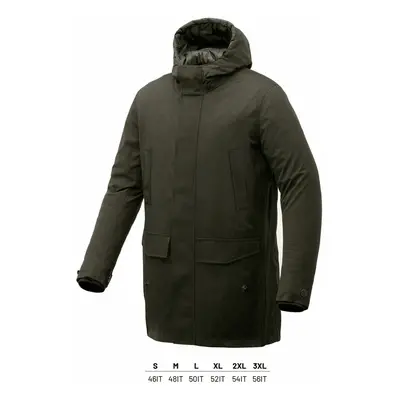 Giacca Parka 2in1 Verde Airborne Taglia L per Bici con Certificazione CE