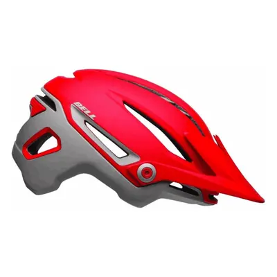 Casco MTB Sixer MIPS Grigio/Rosso 52-56cm con Ventilazione Avanzata e Compatibilità Maschere