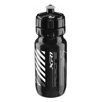 Borraccia Sportiva XR1 600ml Nero e Argento con Tappo RaceOne