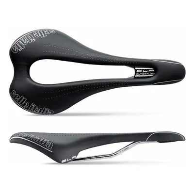 Sella SLR Superflow 145x275mm Nero in Fibra Tek, Leggera 190g, Performance Selle Italia