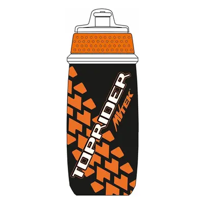 Borraccia MTB TOPRIDER 650ml Arancione/Nero con Tappo Parapolvere - MVTEK