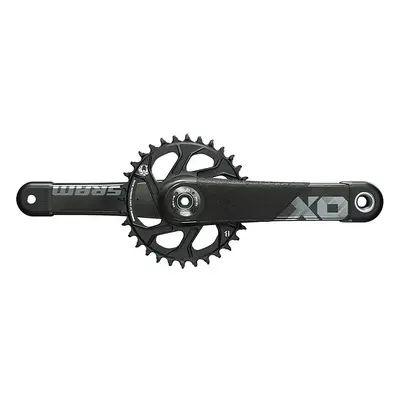 Guarnitura SRAM X01 DH Downhill 170mm 34T DUB, Nero - Prestazioni Estreme e Leggerezza in Carbon