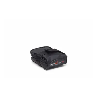 Borsa Sottosella Porta Camera d'Aria MTB Boninbike in Poliestere Nero 12x9x4 cm