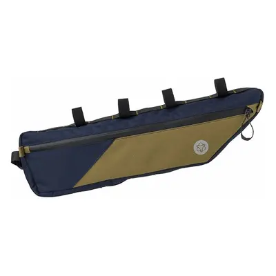 Borsa Venture 4L per BikePacking 49x12x6 cm Blu/Marrone - Capacità 4 Litri