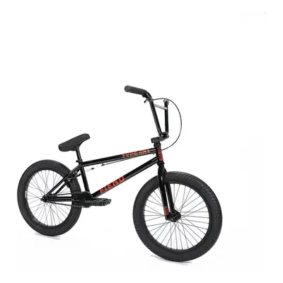 Bicicletta BMX Fiend Type O XL Nero Lucido con Telaio in Cromo e Cerchi Mission X7