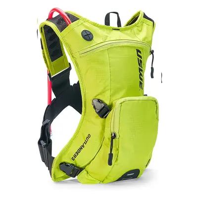 Zaino USWE Outlander 3 Litri Giallo per MTB, Strada e Gravel - Sistema No Dancing Monkey, Sacca 