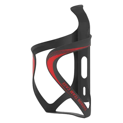 Portaborraccia Lezyne Carbon Team in Fibra di Carbonio Nero/Rosso - Leggero e Resistente per Cic