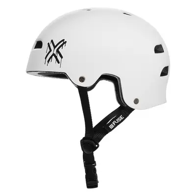 Casco Fuse Alpha XS-S Bianco Opaco con Guscio in ABS e Schiuma EPS