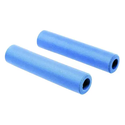 Manopole Voxom GR2 130mm in Silicone Blu - Comfort e Assorbimento Urti per Biciclette