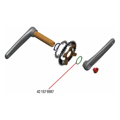 Spacer Anello 3mm MW490 per Guarniture MTB BB392 e Megaexo, Compatibile con Mozzi Boost 148