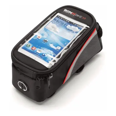 Borsa Porta Smartphone BONINBIKE per Telaio Bicicletta - Touchscreen Impermeabile, Taglia L, Pol