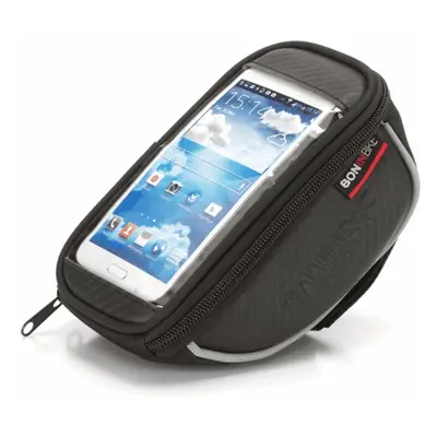 Borsa Porta Smartphone Impermeabile BONINBIKE per Manubrio in PVC Nero - 1.2L