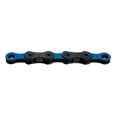 Catena 12v DLC Nero/Blu per Biciclette SRAM o Shimano - 126 Maglie, Tecnologia X-Bridge