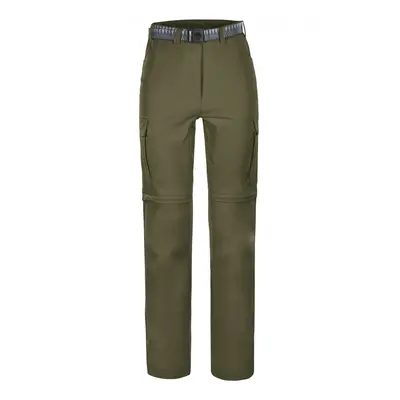 Pantaloni Trekking Donna Ushuaia Convertibili Fango Taglia 46