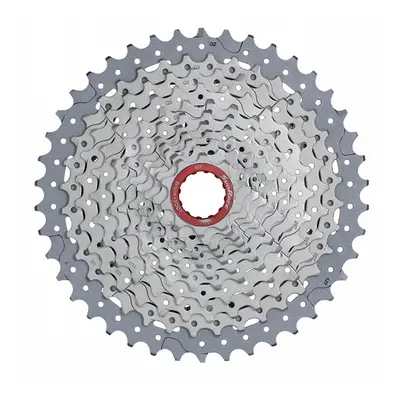 Cassetta 11v 10-42 MX9 XD Argento in Alluminio per Gravel e MTB - Leggera e Performante