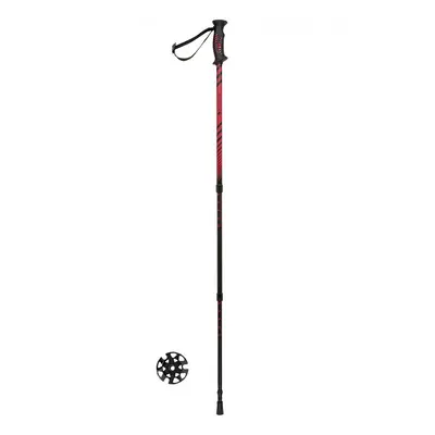 Bastoncini Trekking GTA Rossi Taglia Unica 60-135 cm