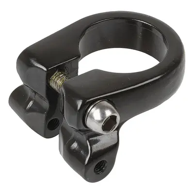 Collarino Sella in Alluminio Nero 28.6 mm per Portapacchi Laterali - Resistente e Affidabile