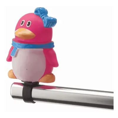 Campanello per Bici Bambini - Pupazzo Pinguino Fuxia