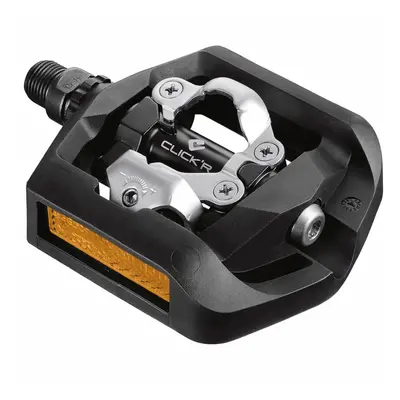 Pedali Shimano PD-T421 Dual Function Neri con Attacco CLICK'R per Trekking