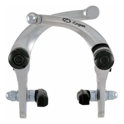 Freno Anteriore U-brake in Alluminio Lucido con Molla e Pattino 60 mm - Doppio Pivot V-brake Mec