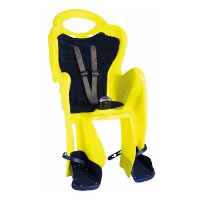 Seggiolino Posteriore per Bicicletta MR FOX Giallo - Portapacchi 22kg BELLELLI