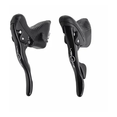 Comandi Cambio Ergopower Veloce Power Shift 10v Nero per Bici da Strada - Integrato Cambio + Fre