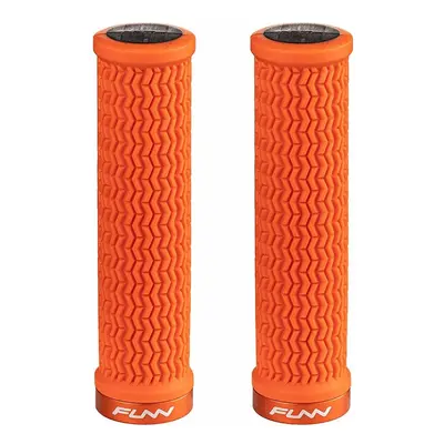 Manopole HOLESHOT 31mm con Collarino in Alluminio CNC Arancio - FUNN