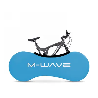 Copertura Elastico 3D Velosock per Biciclette da Interno M-Wave Blu 26-29 Pollici