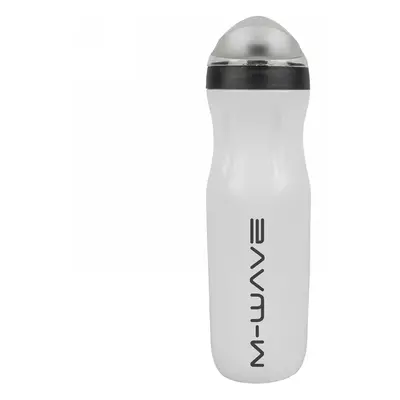 Borraccia Termica M-Wave 500 ml in Plastica Bianco/Nero con Confezione al Dettaglio