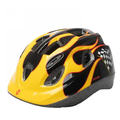 Casco Mighty Junior Race XS Nero/Giallo 48-54 cm per Sicurezza in Bici