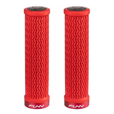 Manopole HOLESHOT 31mm con Collarino in Alluminio Rosso CNC - FUNN