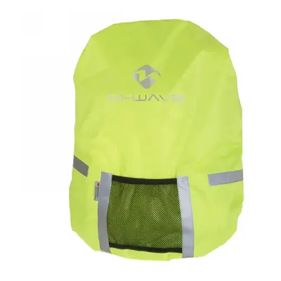 Copertura Antipioggia Riflettente M-Wave Maastricht Protect Giallo Neon per Zaini 25L