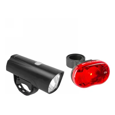 Set Lampade Smart Touring 30 LED con Luce Posteriore Stern, 30 Lux, Omologato StVZO