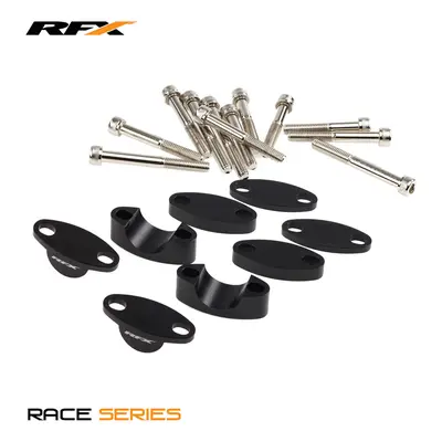 RFX Kit riser manubrio gara 22,2 mm (nero) riser universali mm/30 mm/35 mm/40 mm