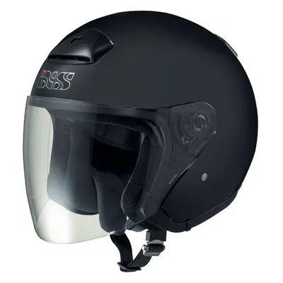 IXS HX Casco Jet, nero, dimensione per uomo