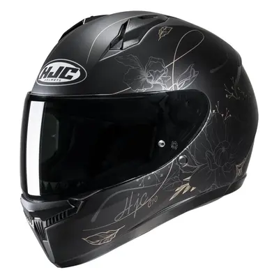 HJC C10 Epik Casco da donna, nero-oro, dimensione per donne