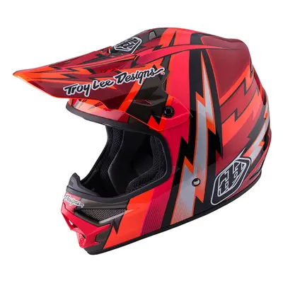 Troy Lee Designs Air Beams Casco Moto Cross, rosso, dimensione per uomo