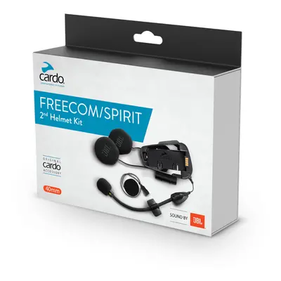 Cardo Freecom/Spirit JBL Secondo set di espansione del casco, nero per uomo