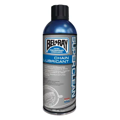 Bel-Ray Super Clean Catena Spray 400ml, bianco