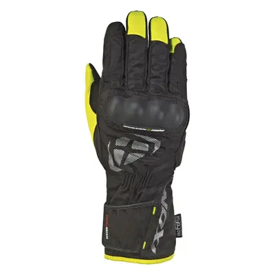 Ixon Rs Tourer guanti da moto impermeabili, nero-giallo, dimensione per uomo