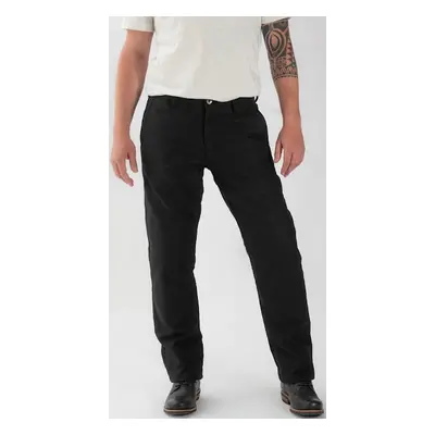 Rokker Chino Black Pantaloni da moto, nero, dimensione per uomo