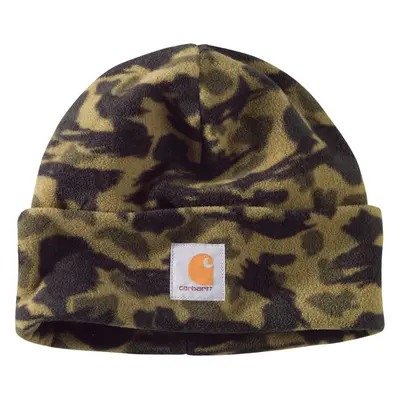 Carhartt Fleece Camo Cappello, verde-marrone per uomo