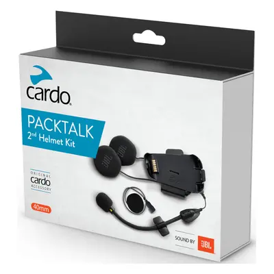 Cardo Packtalk JBL Secondo set di espansione Casco, nero per uomo