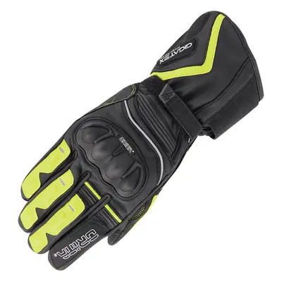 Orina Neptune Waterproof Guanti da moto, nero-giallo, dimensione per uomo