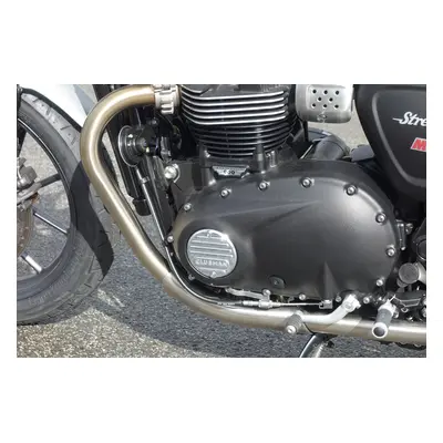 Copertura LSL Housing sinistra, Street Twin, argento, argento