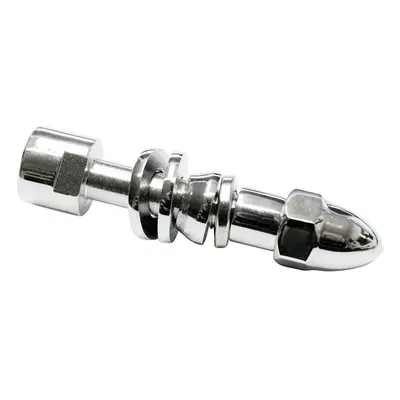 Adattatore specchio HIGHSIDER Harley a M10x1.25mm, cromato, argento