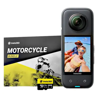 Insta360 X3 Kit Moto, nero per uomo