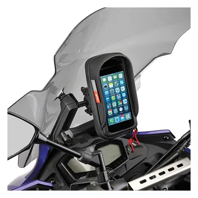 Custodia per smartphone GIVI I-Phone Plus/Samsung Note con protezione solare e porta specchio