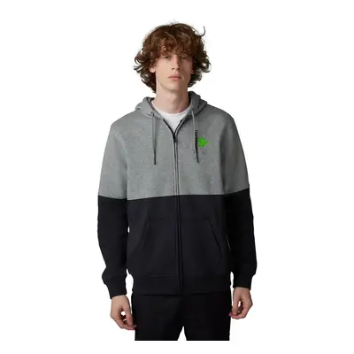 FOX X Kawi Felpa con cappuccio con zip, grigio, dimensione per uomo